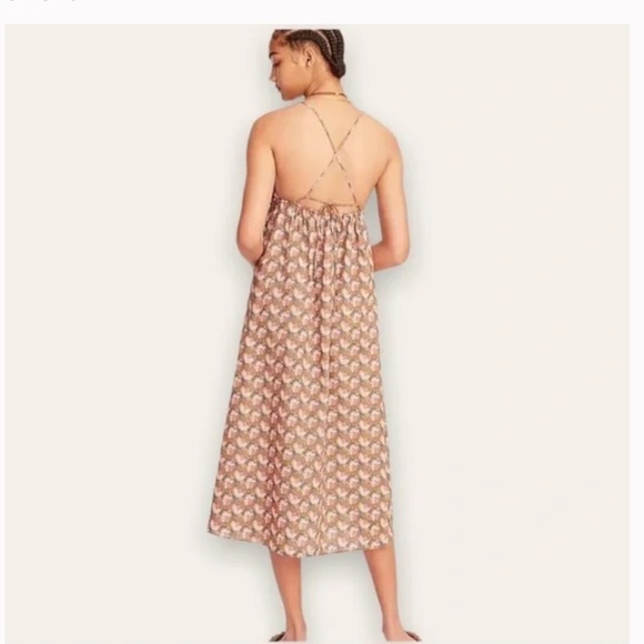 J. CREW Collection Triangle Sundress in Ratti Prism Floral Dress - Picture 3 of 14